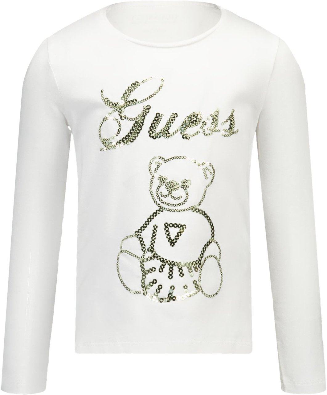 Guess Guess Kinder Meisjes T-Shirt In Wit Wit