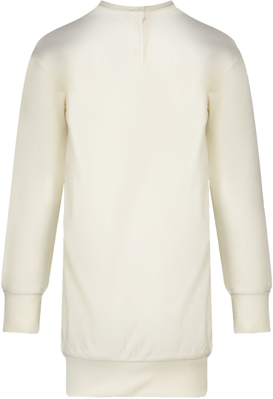 Guess Guess Kinder Meisjes Jurk In Off White Wit