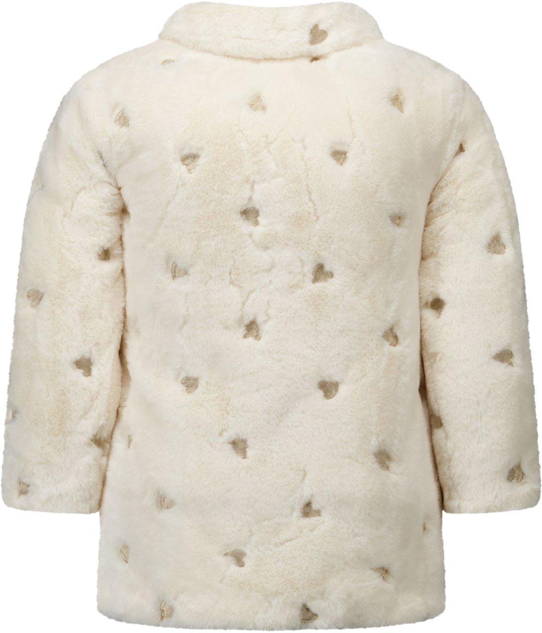 Guess Guess Kinder Meisjes Faux Fur Jassen In Off White Wit