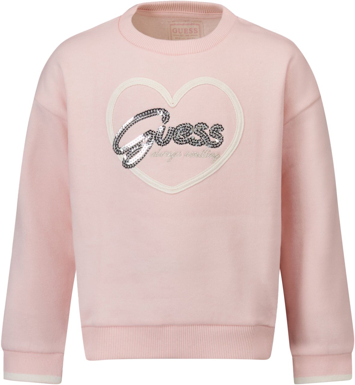 Guess Guess Kinder Meisjes Trui In Roze Roze