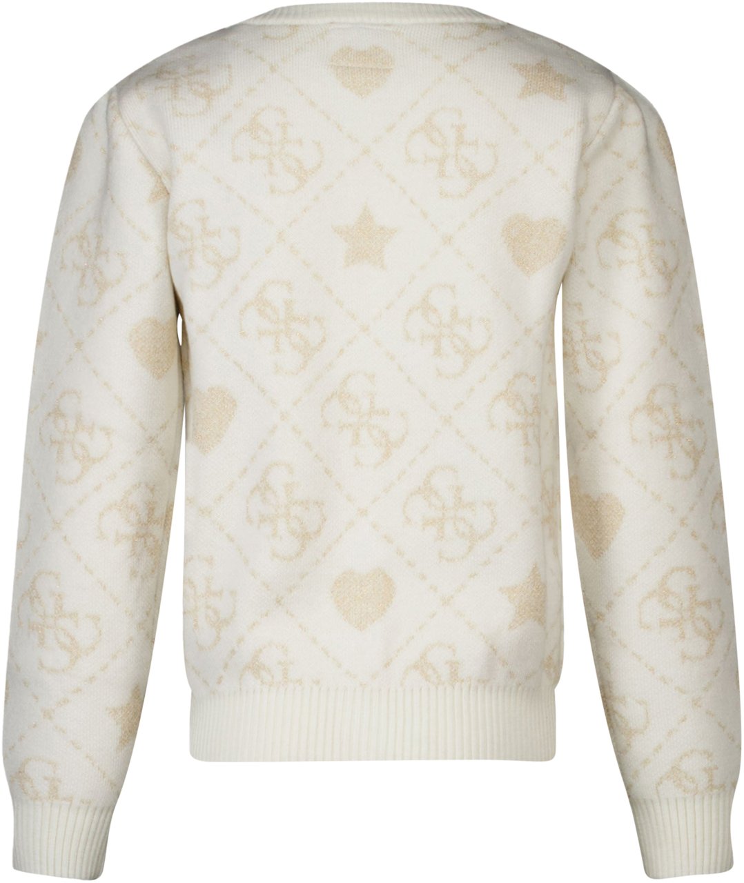 Guess Guess Kinder Meisjes Vest In Off White Wit