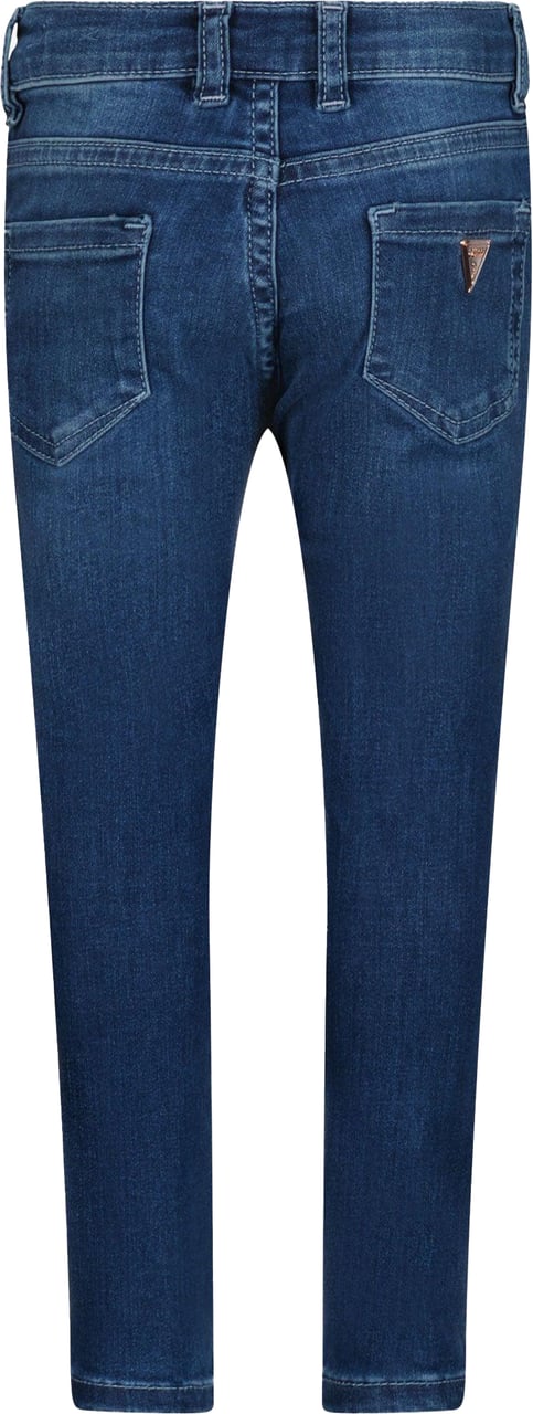 Guess Guess Kinder Meisjes Jeans In Blauw Blauw