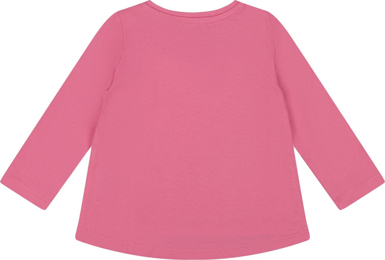 Guess Guess Baby Meisjes T-Shirt In Roze Roze