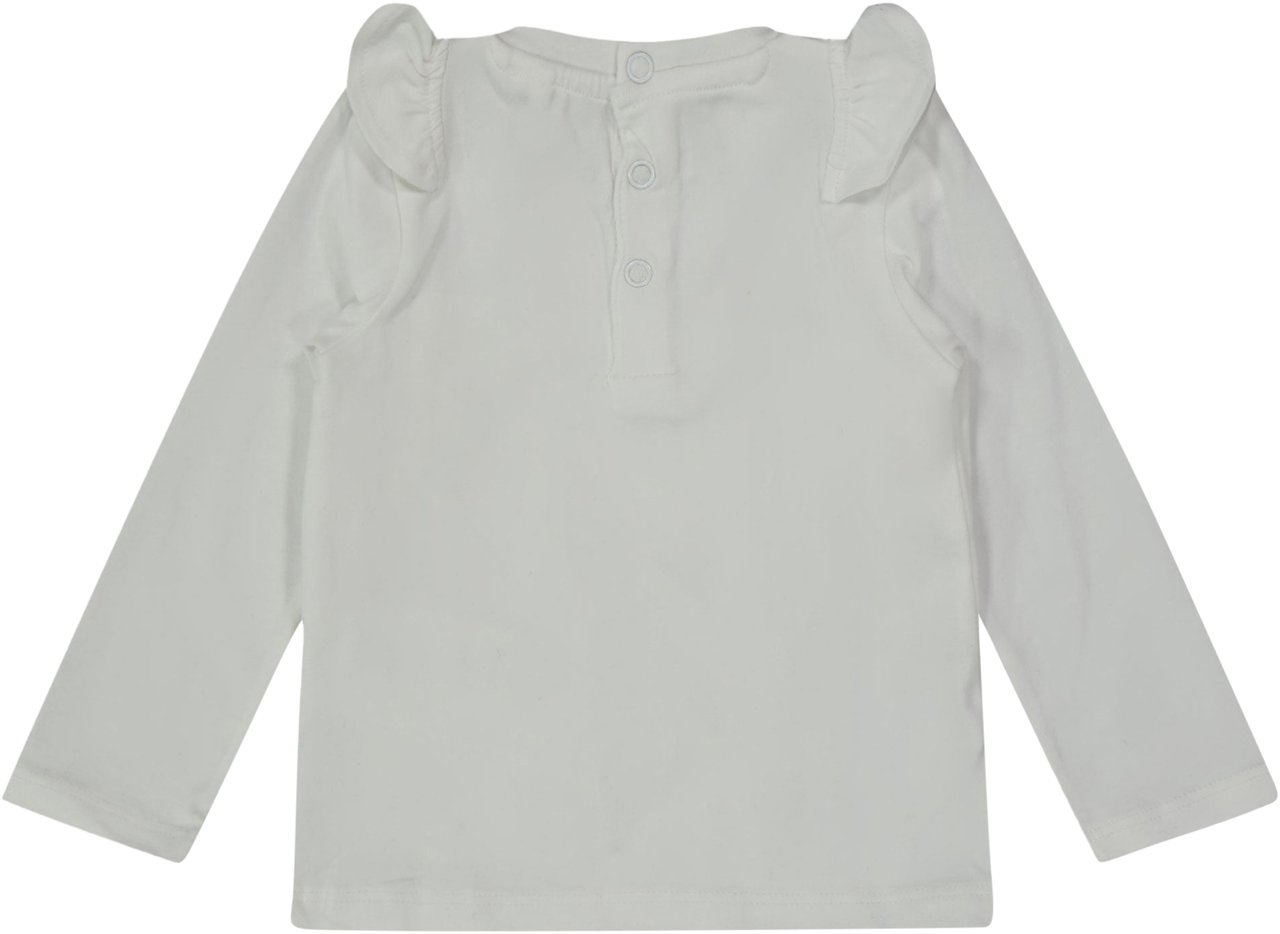 Guess Guess Baby Meisjes T-Shirt In Wit Wit