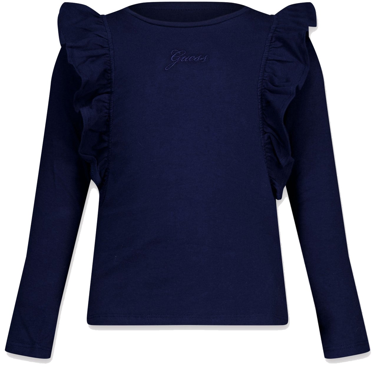 Guess Guess Kinder Meisjes T-Shirt In Navy Blauw