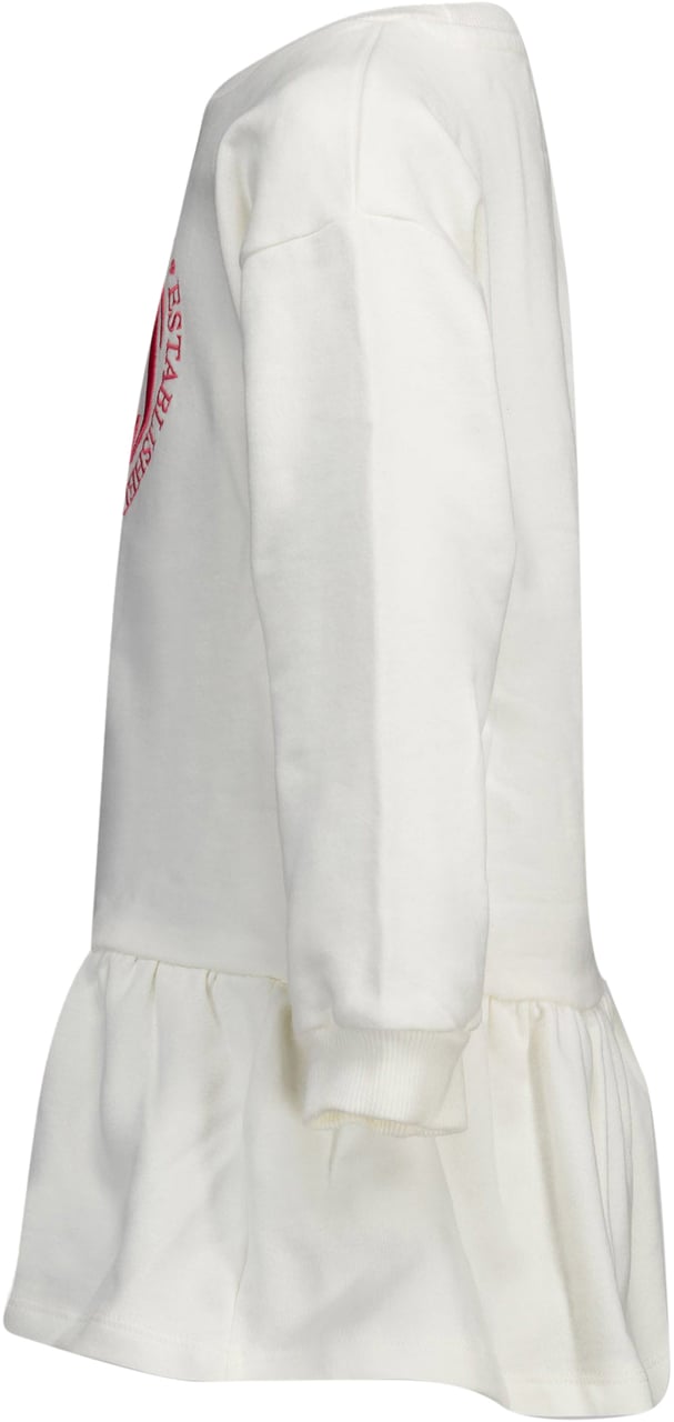 Guess Guess Kinder Meisjes Jurk In Off White Wit