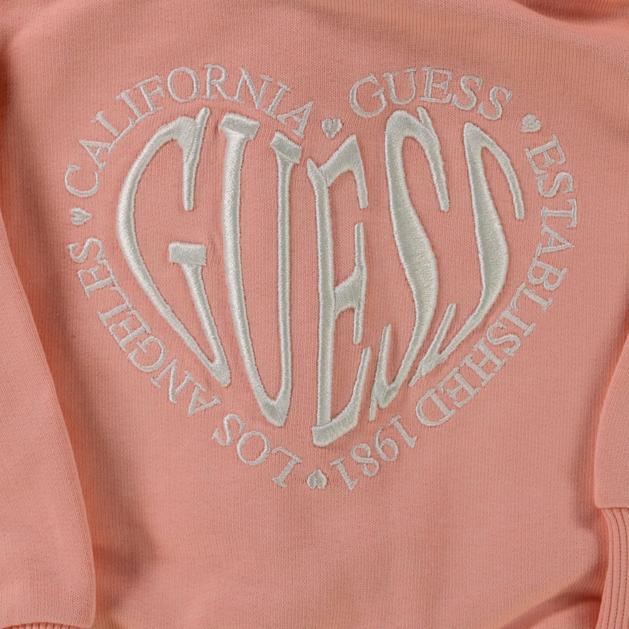 Guess Guess Baby Meisjes Vest In Zalm Roze