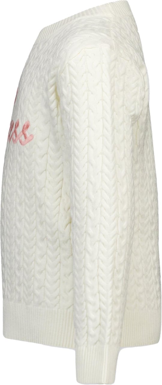 Guess Guess Kinder Meisjes Trui In Off White Wit