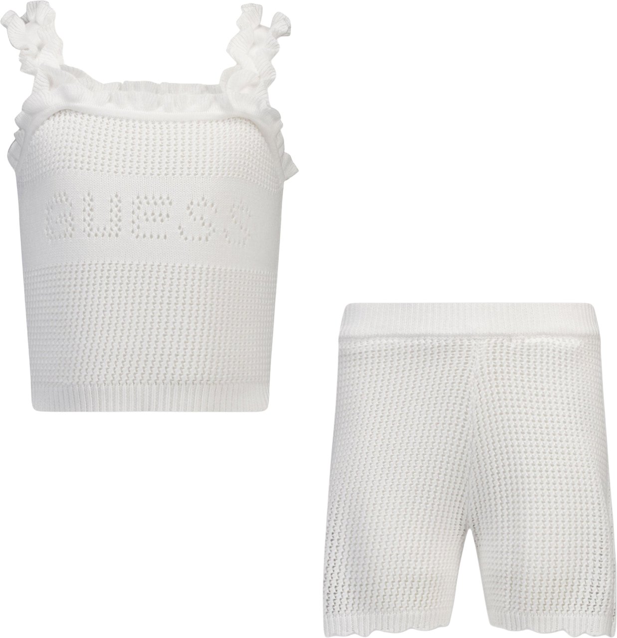 Guess Guess Kinder Meisjes Setje In Wit Wit