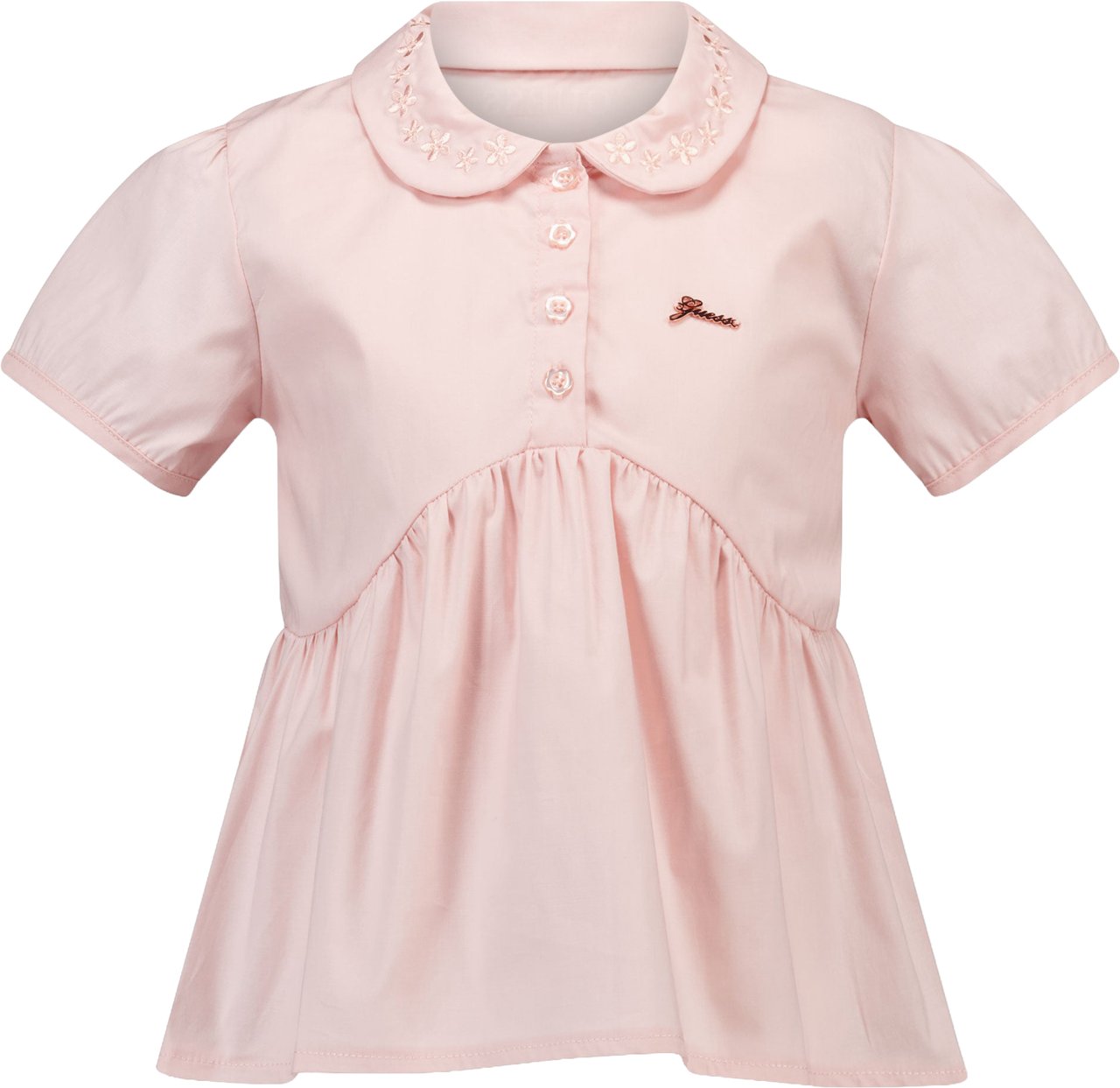 Guess Guess Kinder Meisjes Blouse In Licht Roze Roze