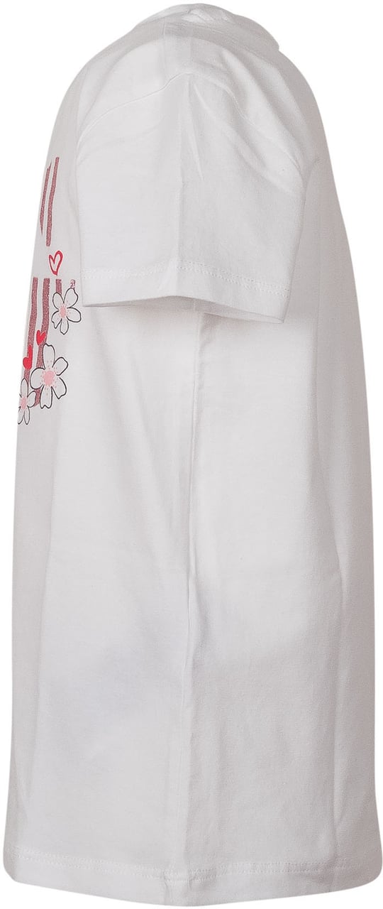 Guess T-shirt Girocollo con Stampa Fragole Wit