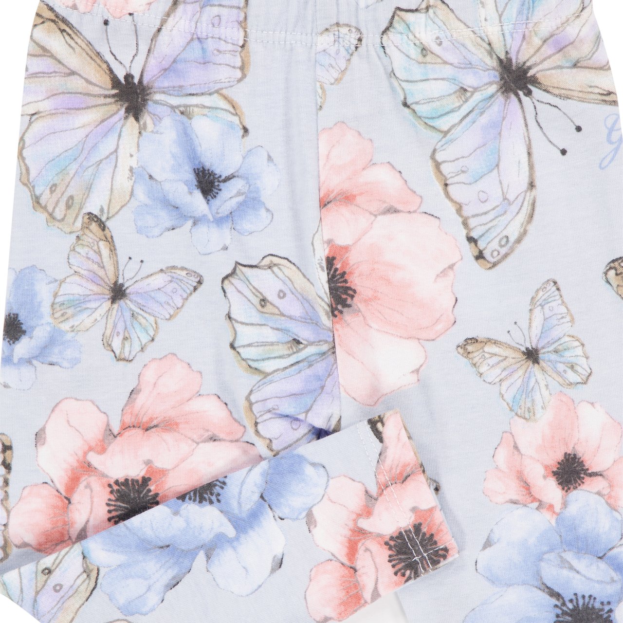 Guess Guess Baby Meisjes Legging In Licht Blauw Roze