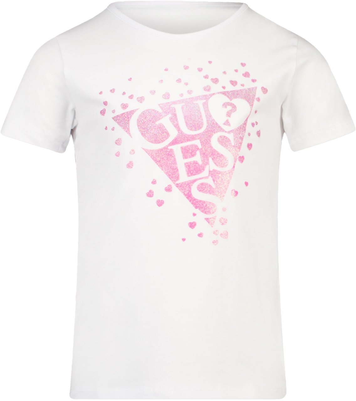 Guess Guess Kinder Meisjes T-Shirt In Wit Wit