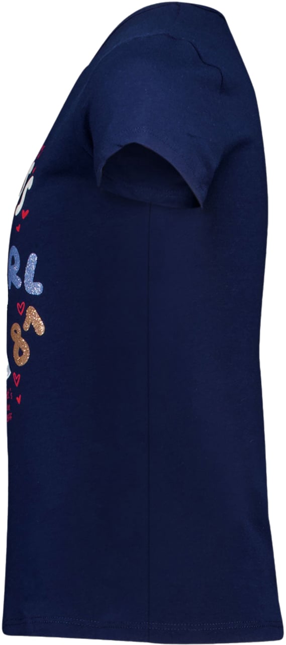 Guess Guess Kinder Meisjes T-Shirt In Navy Blauw