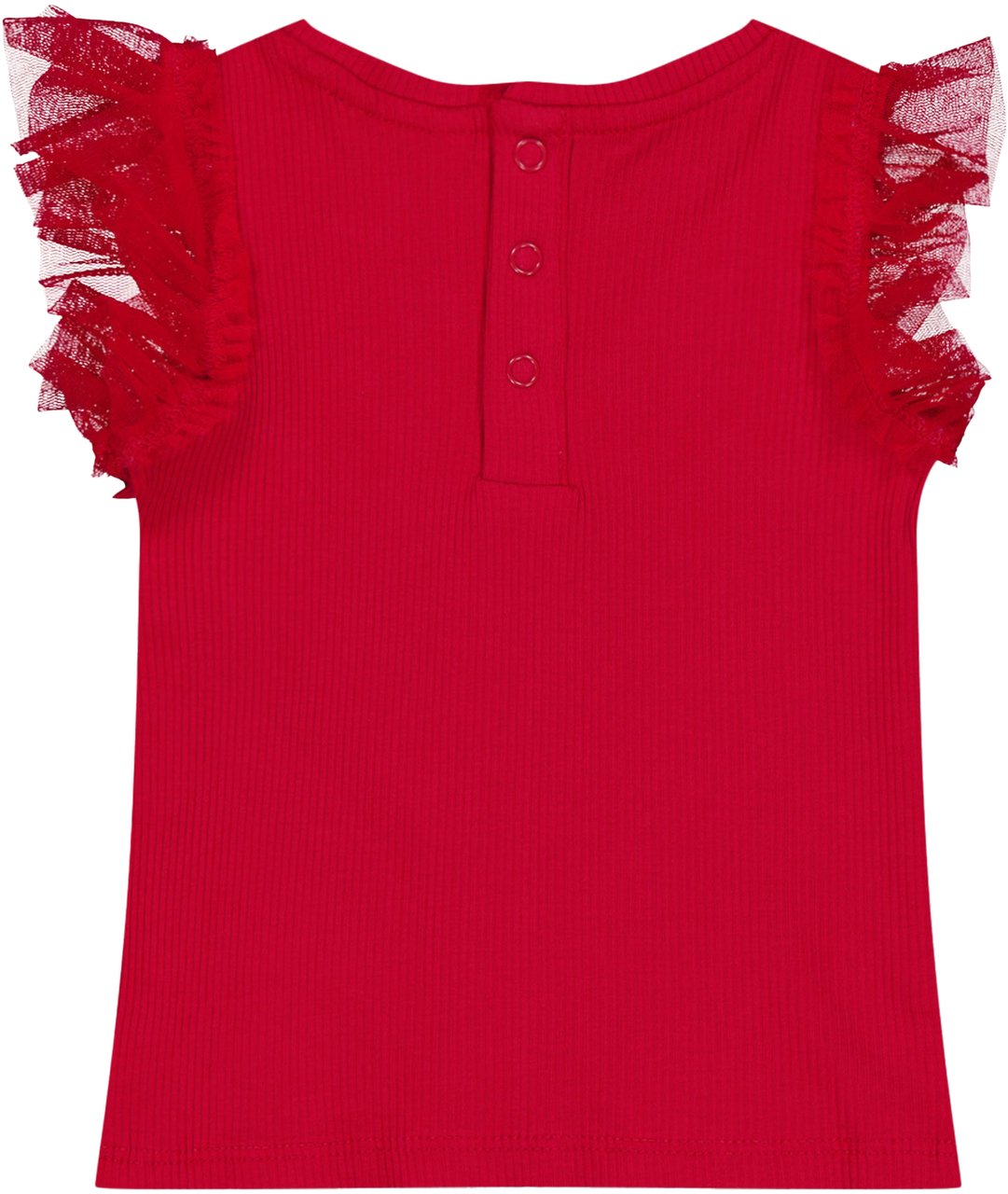 Guess Guess Baby Meisjes T-Shirt In Rood Rood
