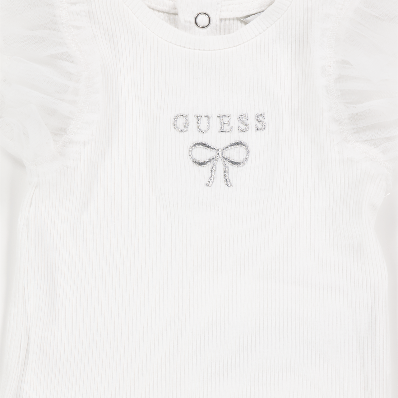 Guess Guess Baby Meisjes T-Shirt In Wit Wit