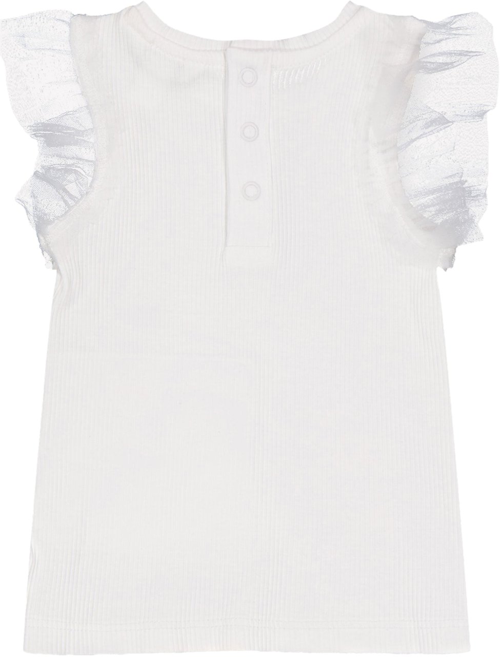 Guess Guess Baby Meisjes T-Shirt In Wit Wit