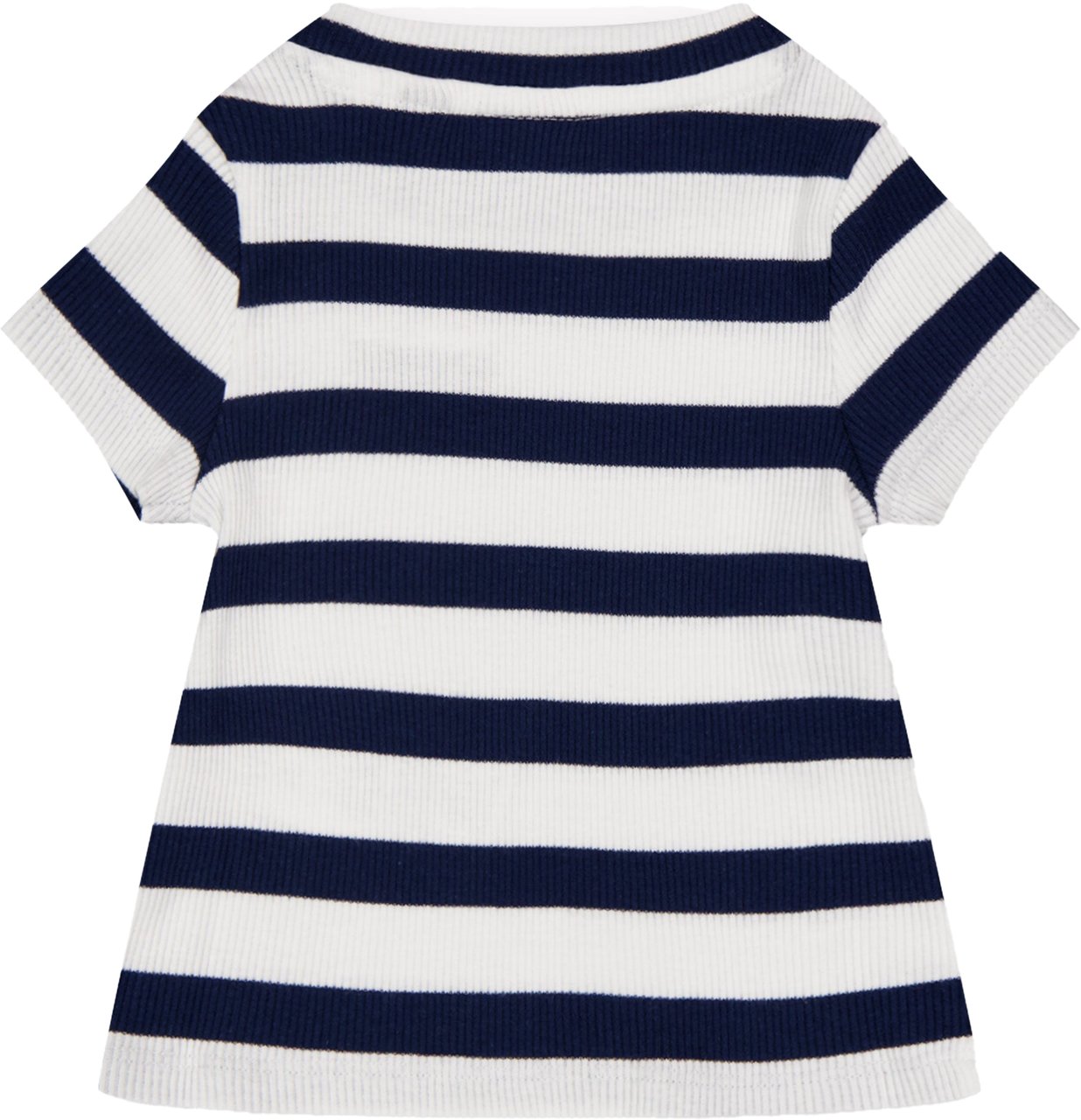 Guess Guess Baby Meisjes T-Shirt In Navy Blauw