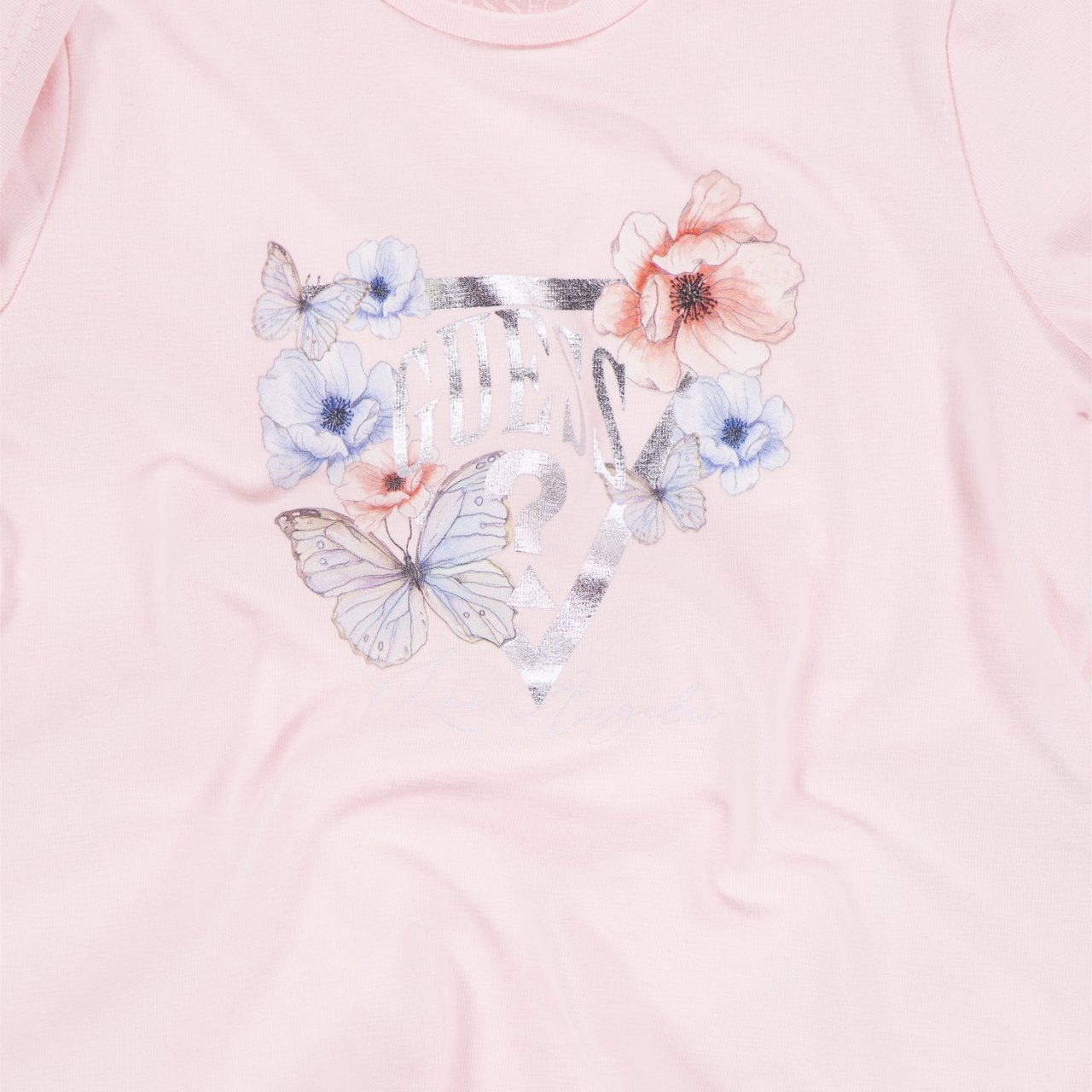 Guess Guess Baby Meisjes T-Shirt In Licht Roze Roze