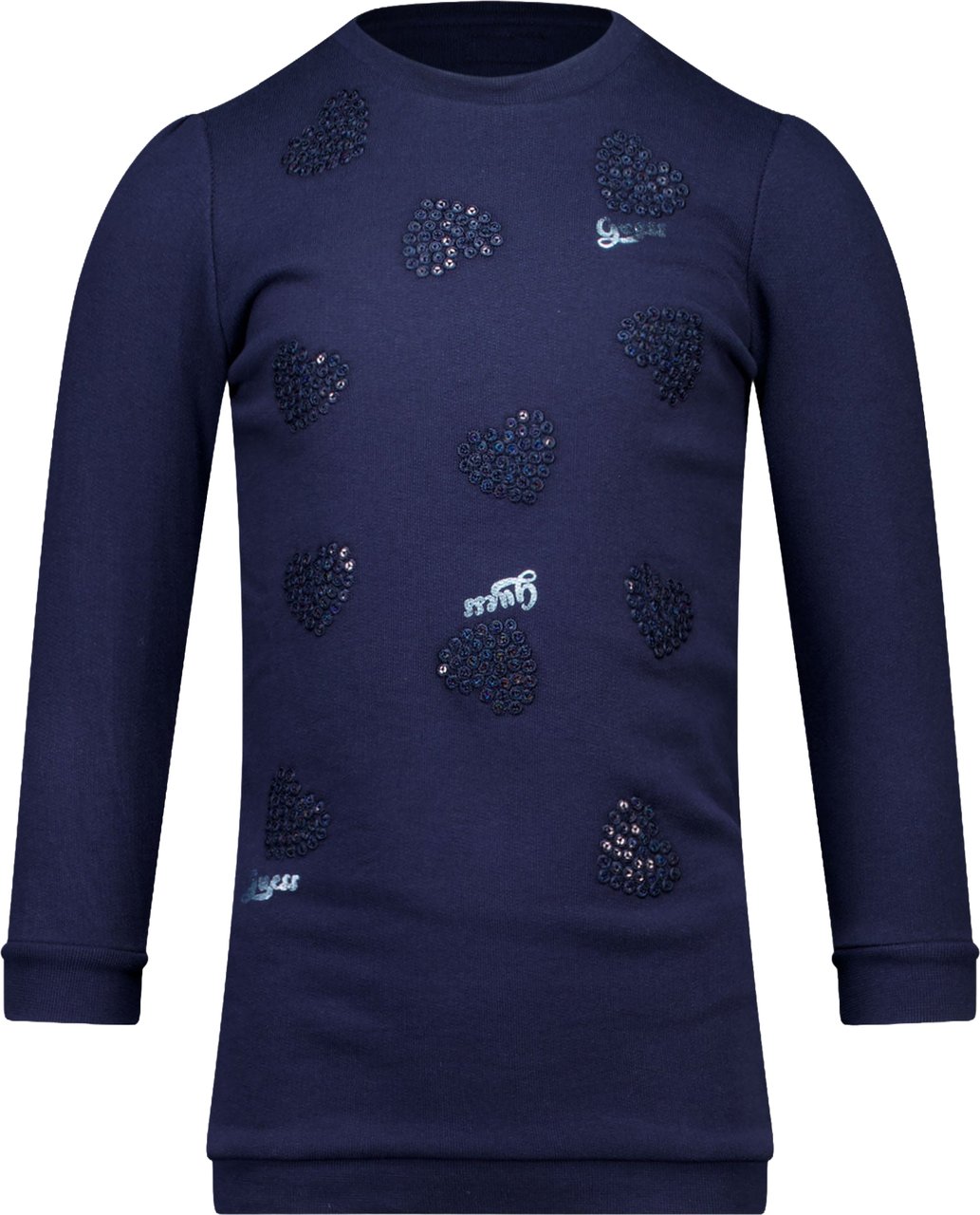 Guess Kinder Meisjes Jurk In Navy Blauw