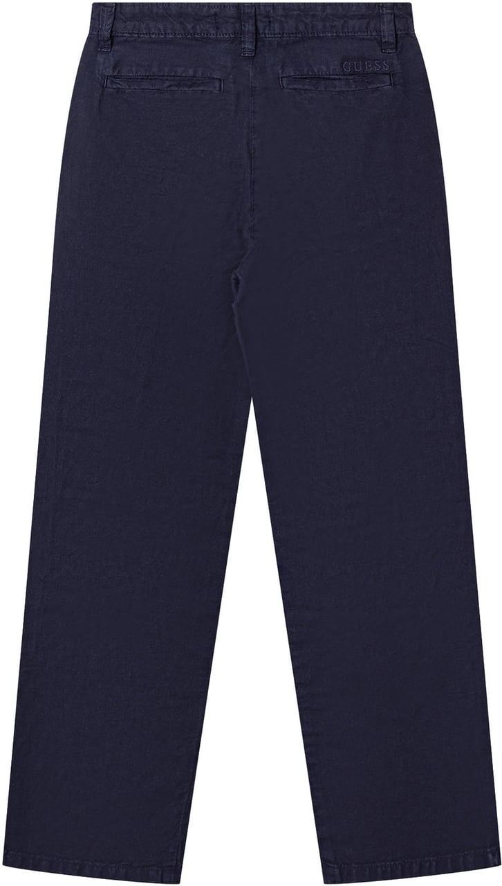 Guess Pantaloni Chino con Tasche Navy