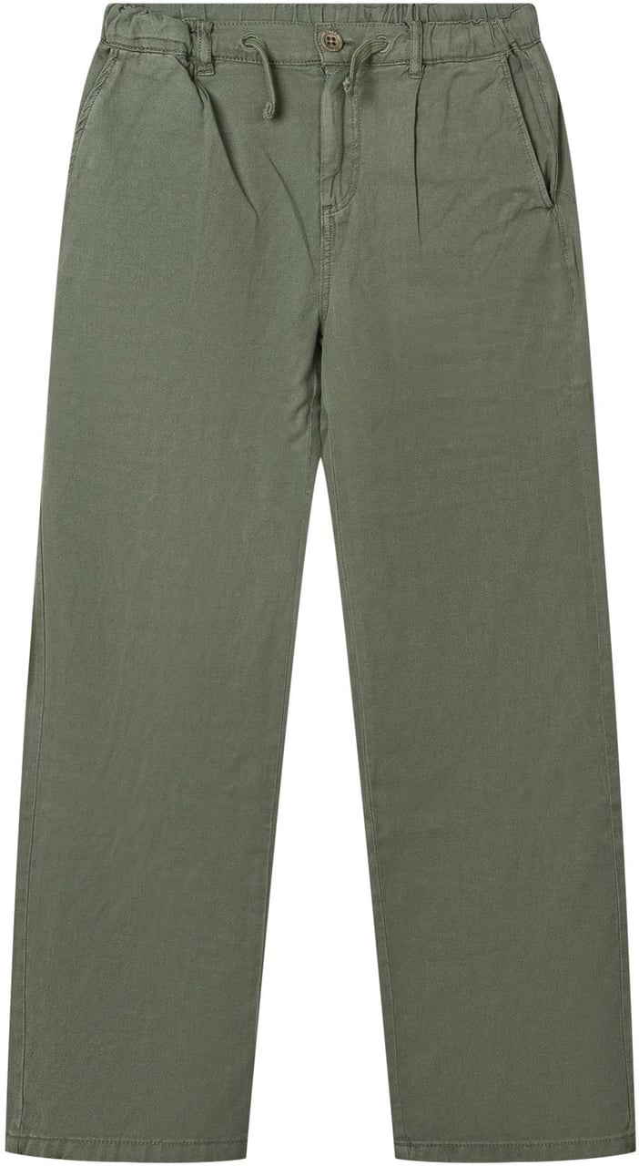 Guess Pantaloni con Coulisse e Tasche Donkergroen