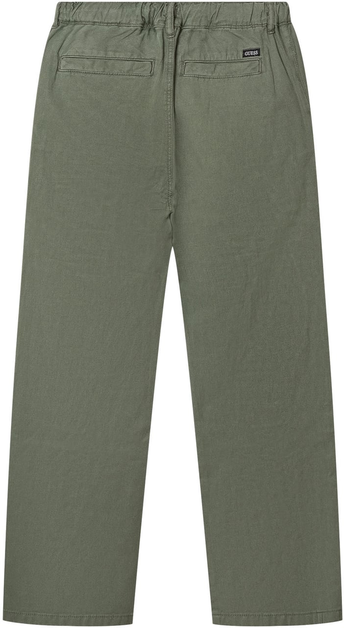 Guess Pantaloni con Coulisse e Tasche Donkergroen