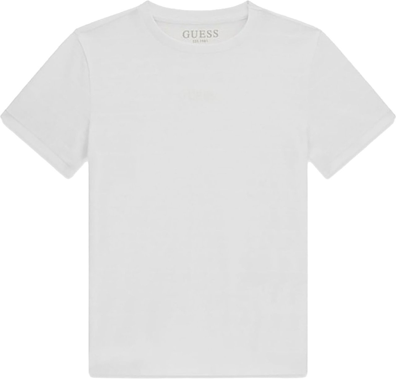 Guess T-Shirts And Polos Pure White Wit