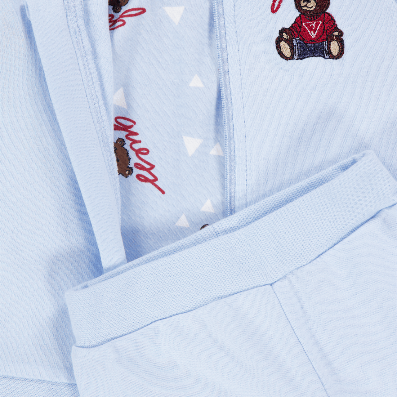 Guess Baby Jongens Joggingpak In Licht Blauw Blauw