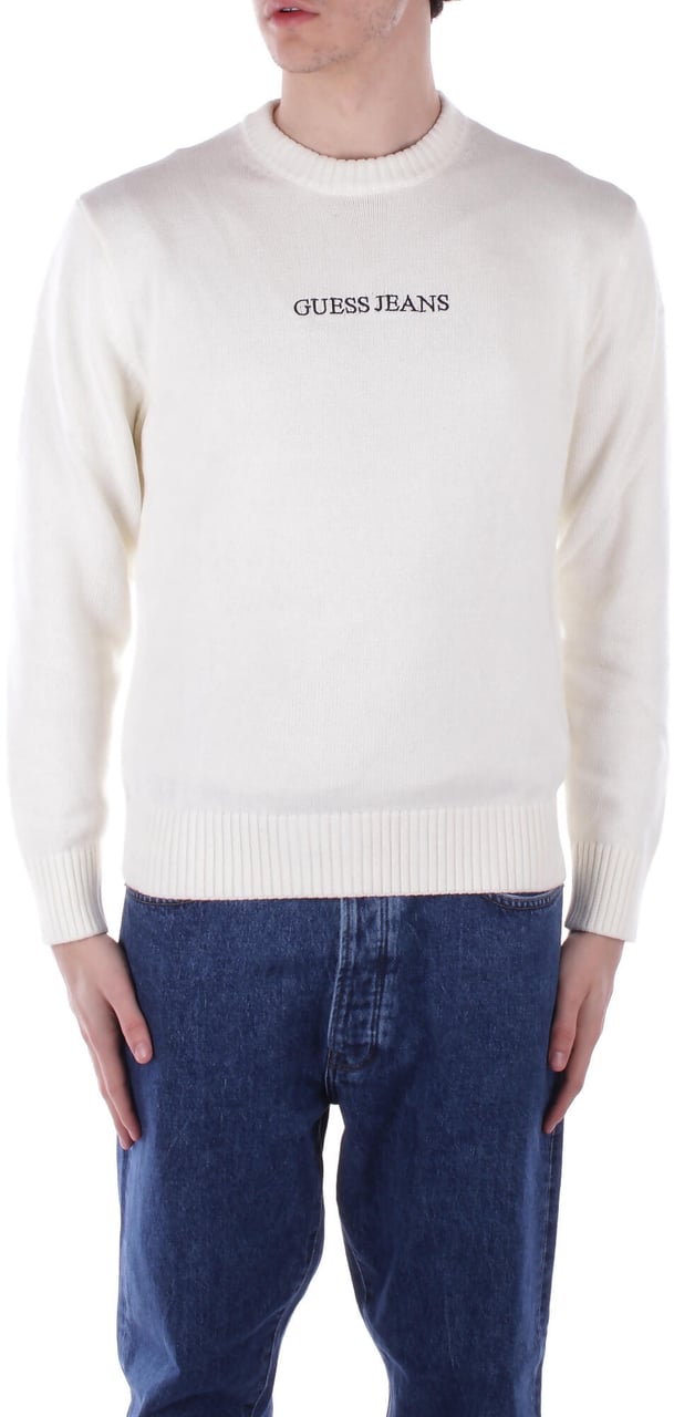 Guess Sweaters Warm White Wit
