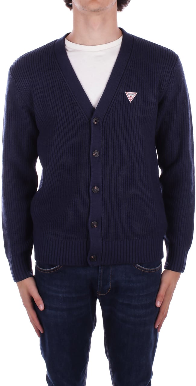 Guess Sweaters Blue Blauw