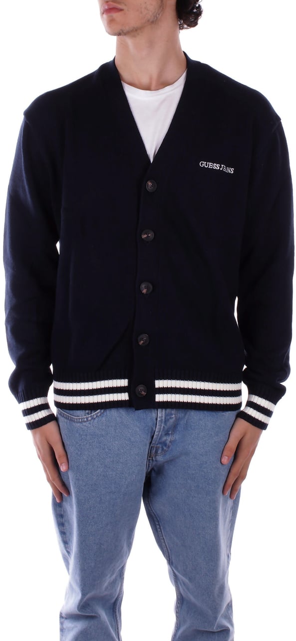 Guess Sweaters Blue Blauw