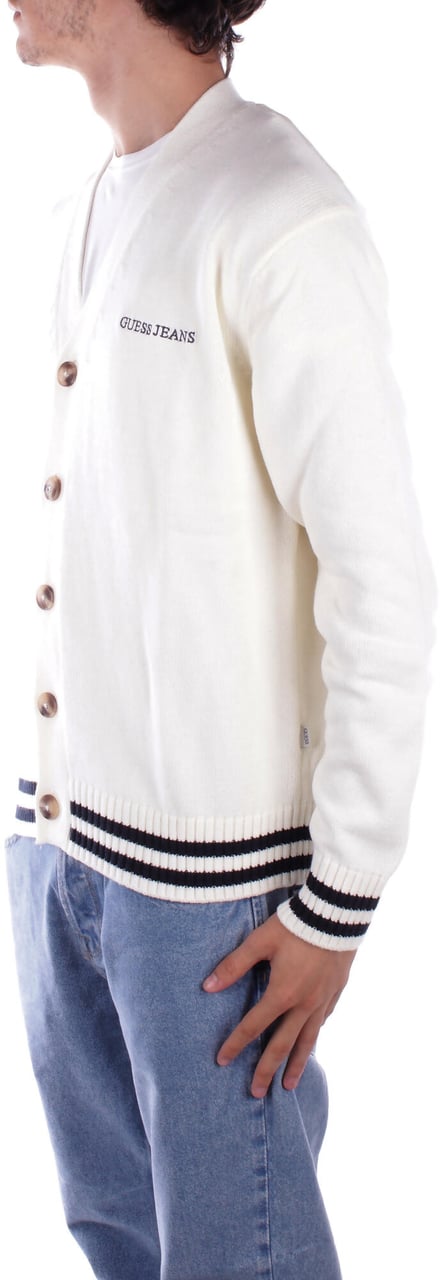 Guess Sweaters White Wit