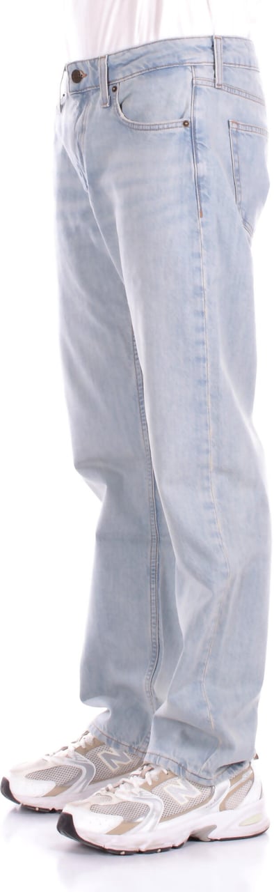 Guess Trousers Denim Washed Blauw