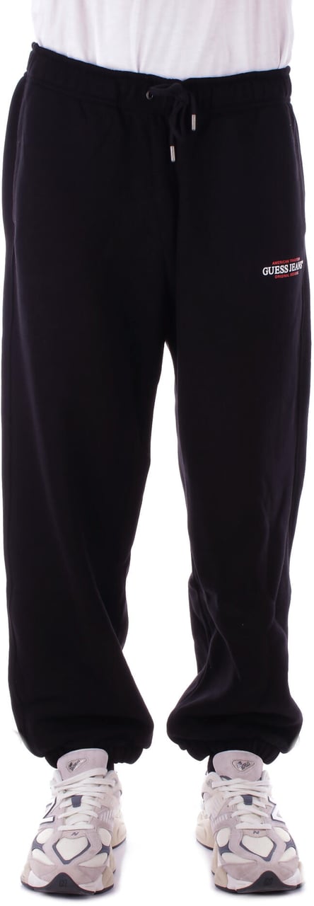 Guess Trousers Black Zwart