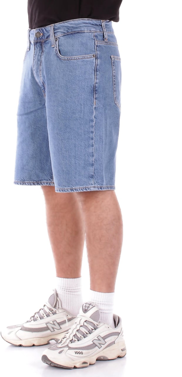 Guess Shorts Denim Medio Blauw