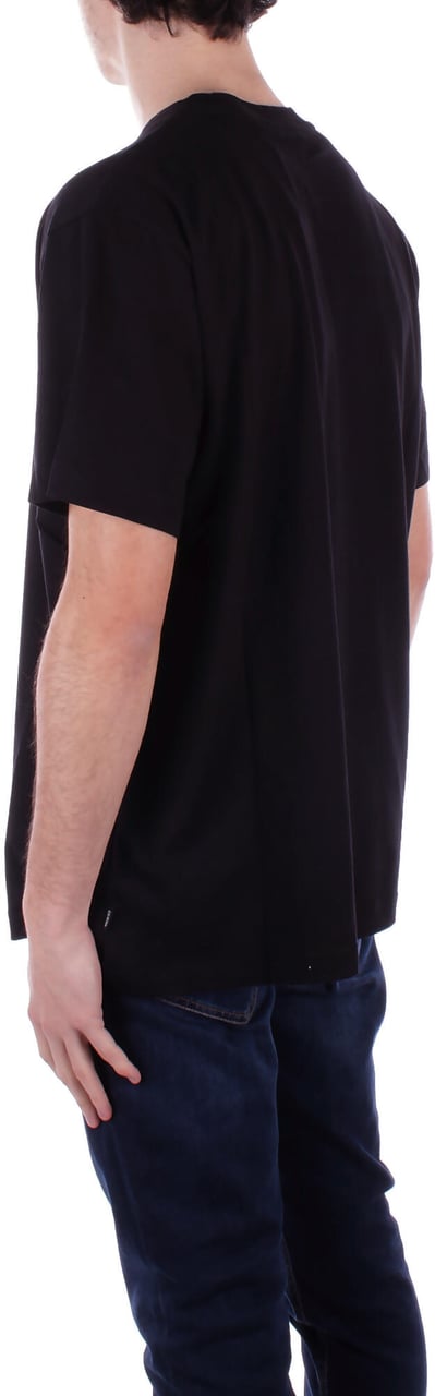 Guess T-Shirts And Polos Black Zwart