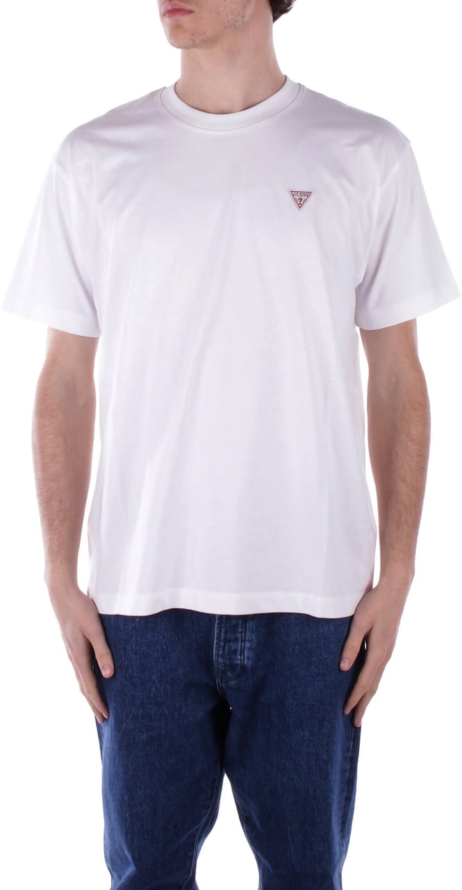 Guess T-Shirts And Polos White Wit