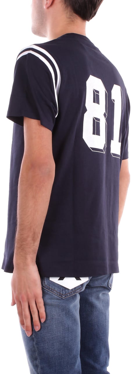 Guess T-Shirts And Polos Blue Blauw