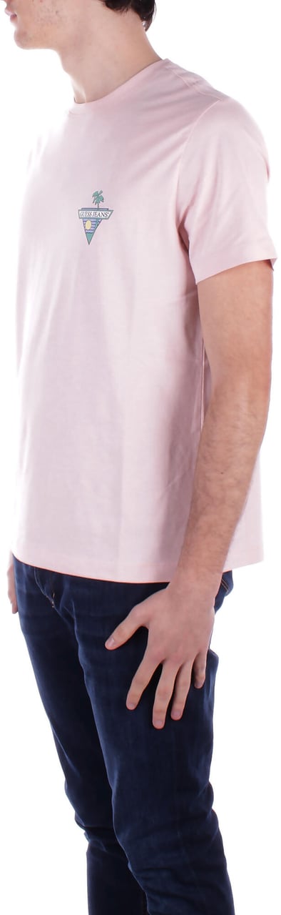 Guess T-Shirts And Polos Pink Roze