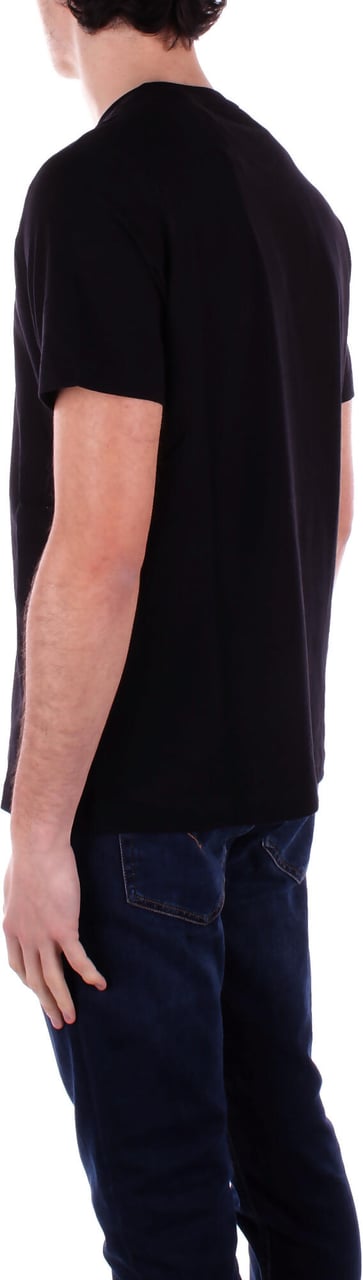 Guess T-Shirts And Polos Black Zwart