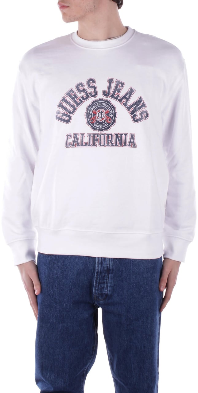 Guess Sweaters White Wit