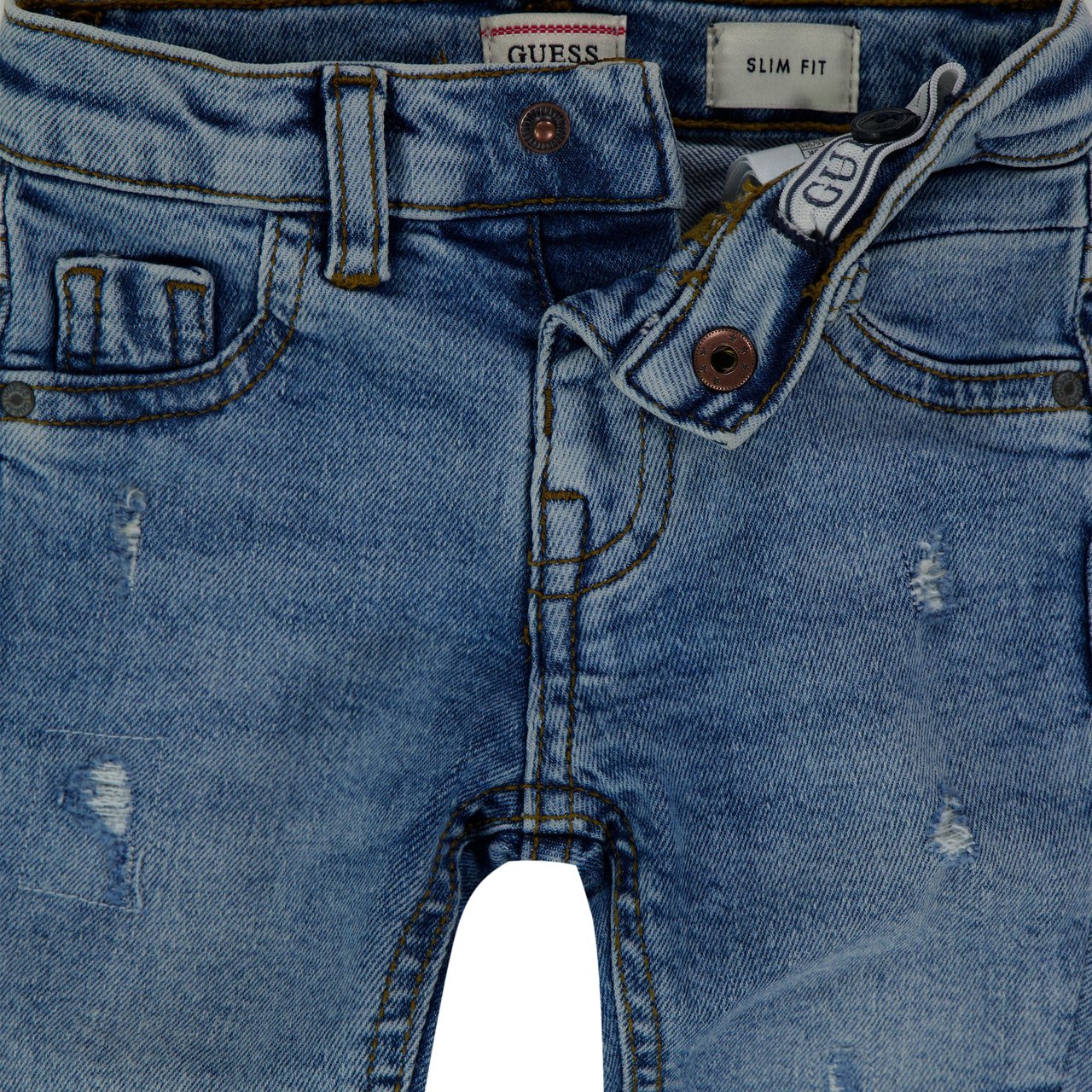 Guess Guess Baby Jongens Jeans In Blauw Blauw