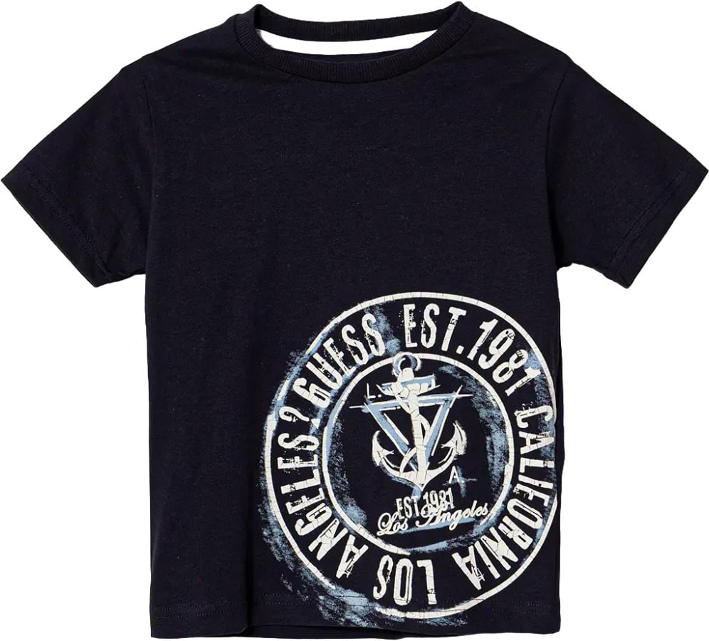 Guess T-Shirts And Polos Blue Navy