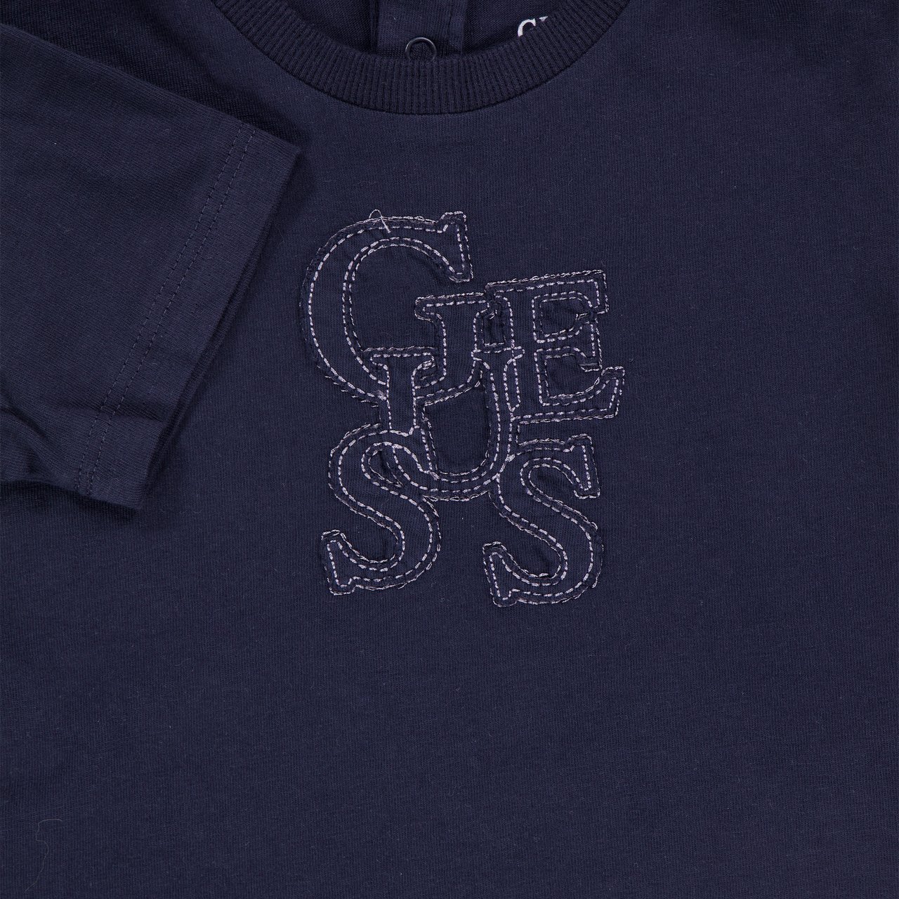 Guess Guess Baby Jongens T-Shirt In Navy Blauw