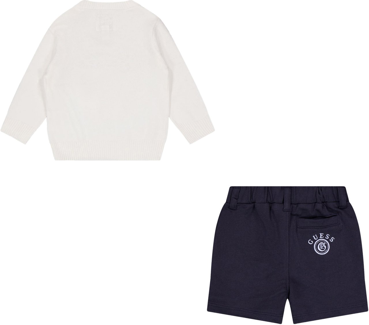 Guess Guess Baby Jongens Trui In Off White Wit