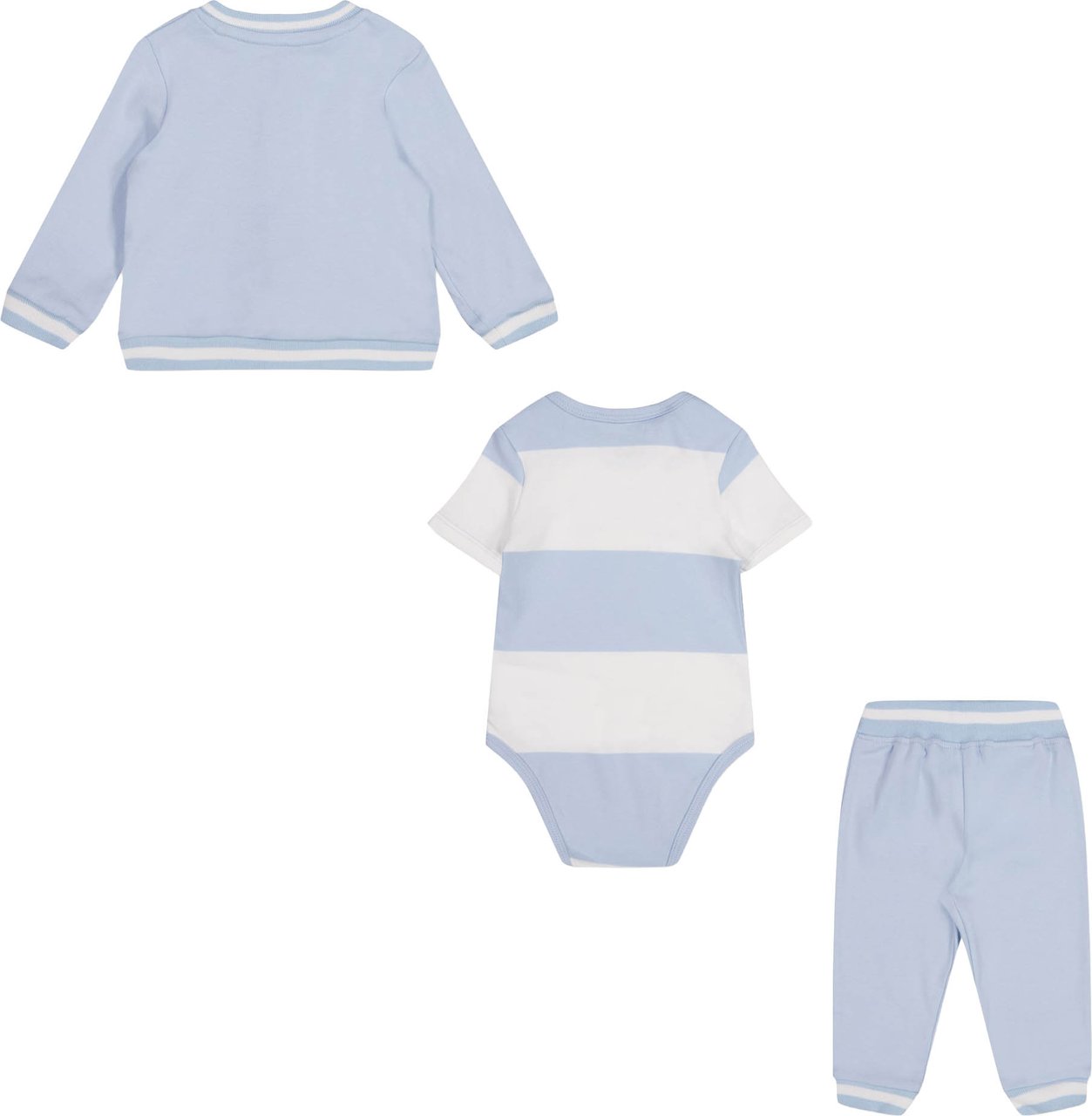Guess Baby Jongens Joggingpak In Licht Blauw Blauw
