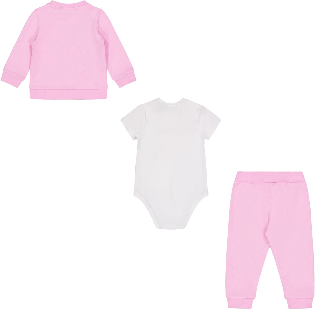 Guess Guess Baby Meisjes Joggingpak In Roze Roze