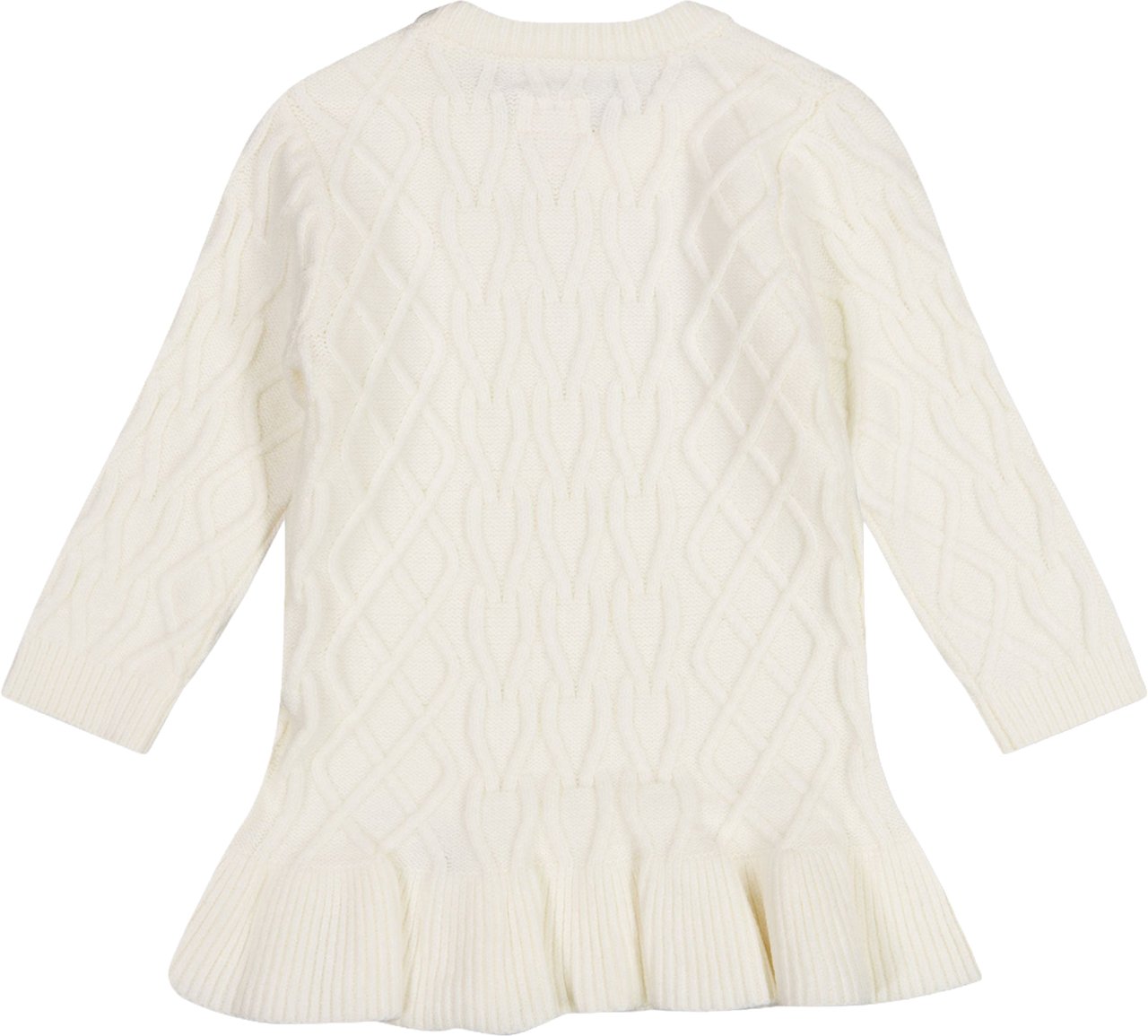 Guess Baby Meisjes Jurk In Off White Wit