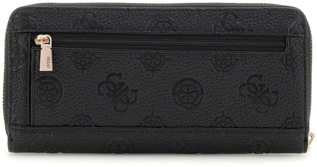 Guess Cresidia Zip Portemonnee Zwart